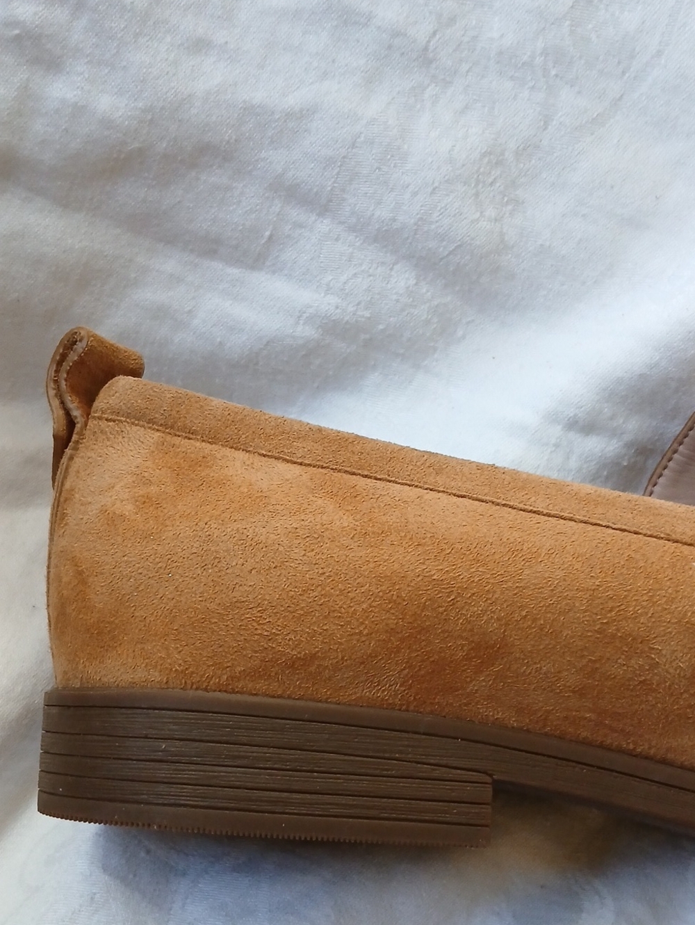 Cole Haan - Womens Suede Penny Loafers Tan Size 11B - Picture 7 of 11